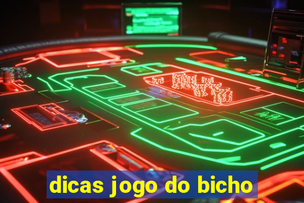 dicas jogo do bicho